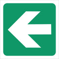 190 x 190mm Green Arrow Sign (ABS)