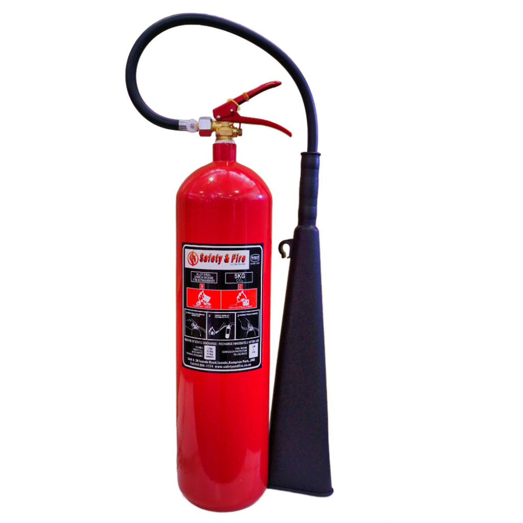 5kg CO2 Fire Extinguisher - Steel Alloy